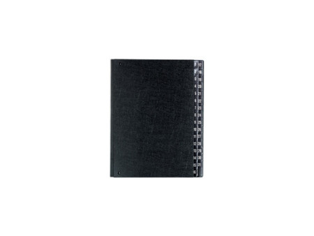 herlitz trieur, format A4, A-Z, 24 compartiments, noir