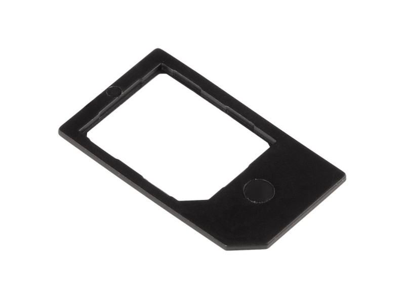 hama Adaptateur micro SIM, noir