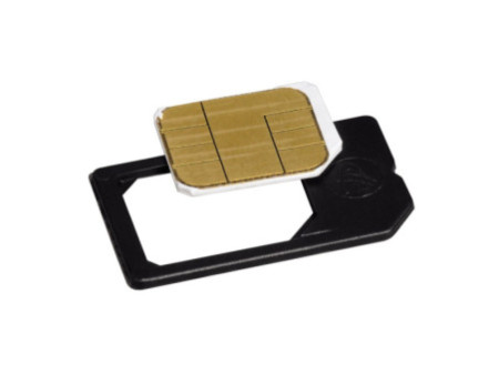 hama Adaptateur micro SIM, noir