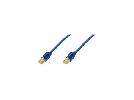 DIGITUS Câble patch, Cat. 6A (profond), S/FTP, 3 m, bleu