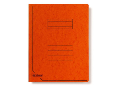 herlitz chemise easyorga, format A4, carton Colorspan,orange