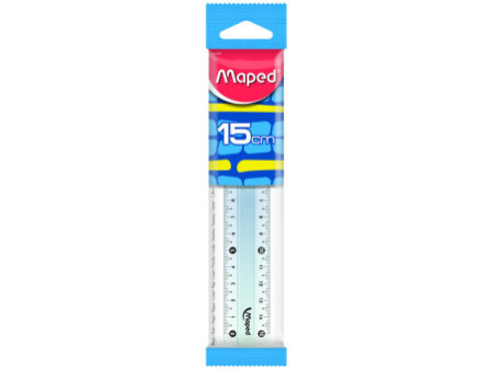 Maped Règle plate Start 242, 150 mm, en plastique