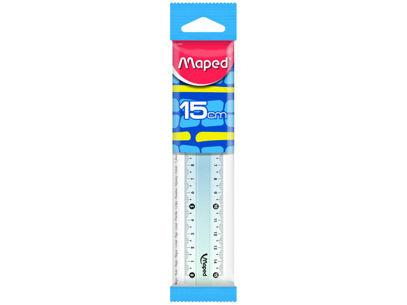 Maped Règle plate Start 242, 150 mm, en plastique
