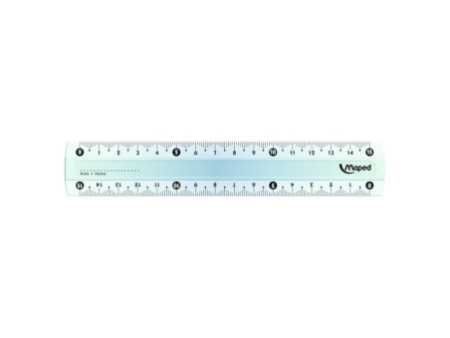 Maped Règle plate Start 242, 150 mm, en plastique