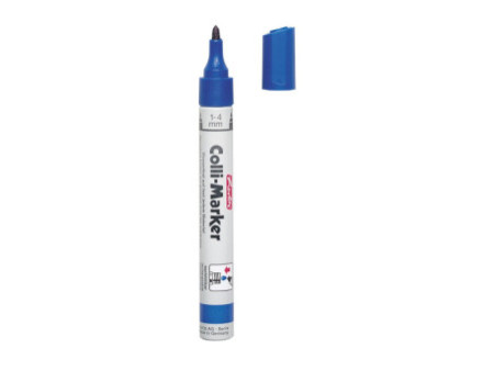 herlitz marqueur permanent "Collimarker", bleu, pointe ogive