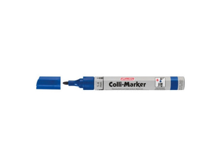 herlitz marqueur permanent "Collimarker", bleu, pointe ogive