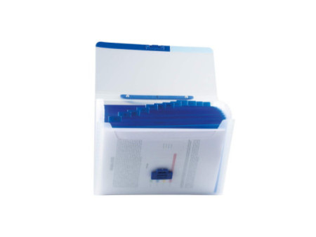 tarifold tcollection Trieur, A4, bleu, 13 compartiments