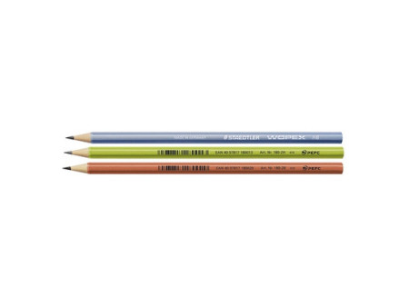 STAEDTLER Crayon Wopex, graduations: 2B, rouge