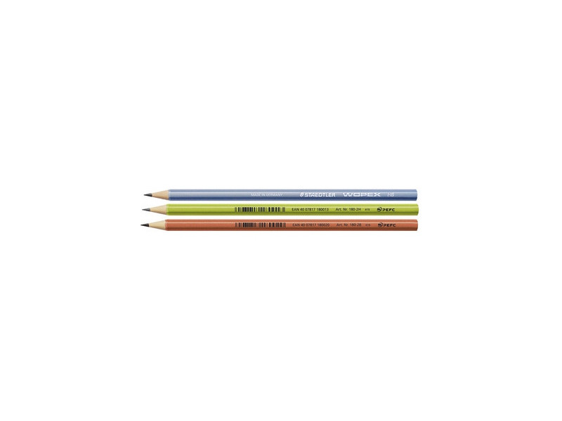 STAEDTLER Crayon Wopex, graduations: 2B, rouge