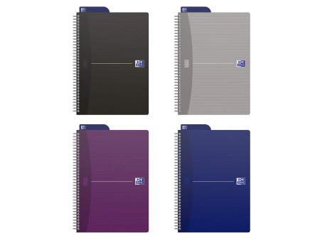 Oxford Carnet à spirale 'Essentials' B5 180 pages, quadrillé