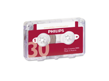 PHILIPS Mini cassette LFH0005, 30 minutes