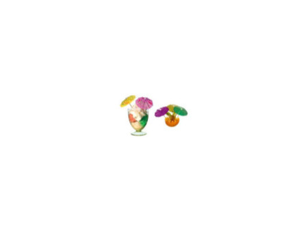 Susy card Parapluies de cocktail, tiges en bois, longueur: