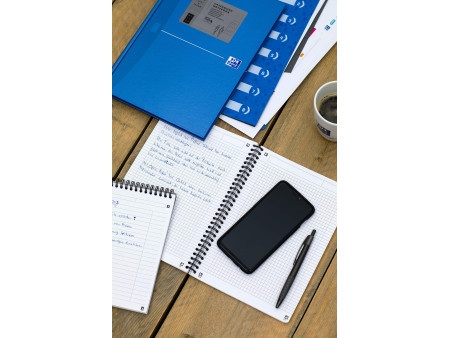 Oxford Carnet à spirale 'Essentials' B5 180 pages, quadrillé