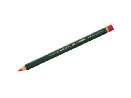 FABER-CASTELL crayon couleur CASTELL COLOR 870, rouge,