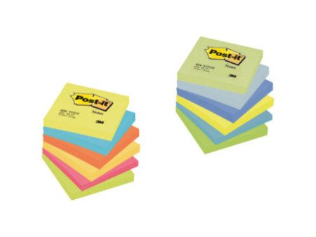 3M Post-it notes adhésives Promotion Pack 654ENDRP, 76x76 mm