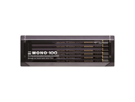 TOMBOW Crayon "MONO 100", hexagonal, degré de dureté: F