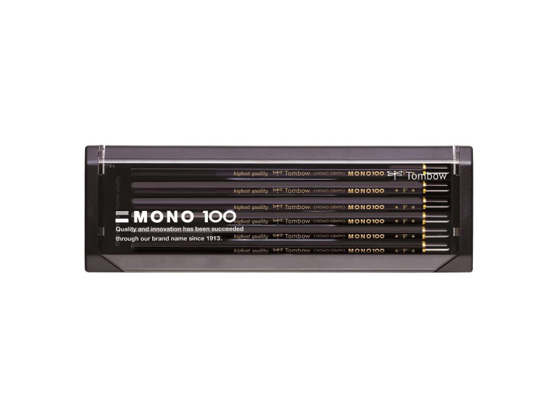 TOMBOW Crayon "MONO 100", hexagonal, degré de dureté: F