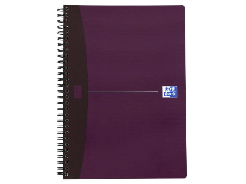 Oxford Carnet à spirale 'Essentials', B5, 180 pages, ligné