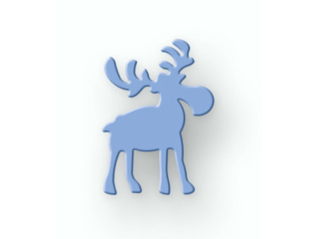 URSUS perforeuse à motif de Noel "élan 2", maxi