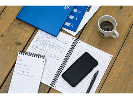 Oxford Carnet à spirale 'Essentials', B5, 180 pages, ligné