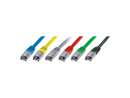 DIGITUS Câble patch Premium, Cat. 5e, U/UTP, 0,25 m, vert