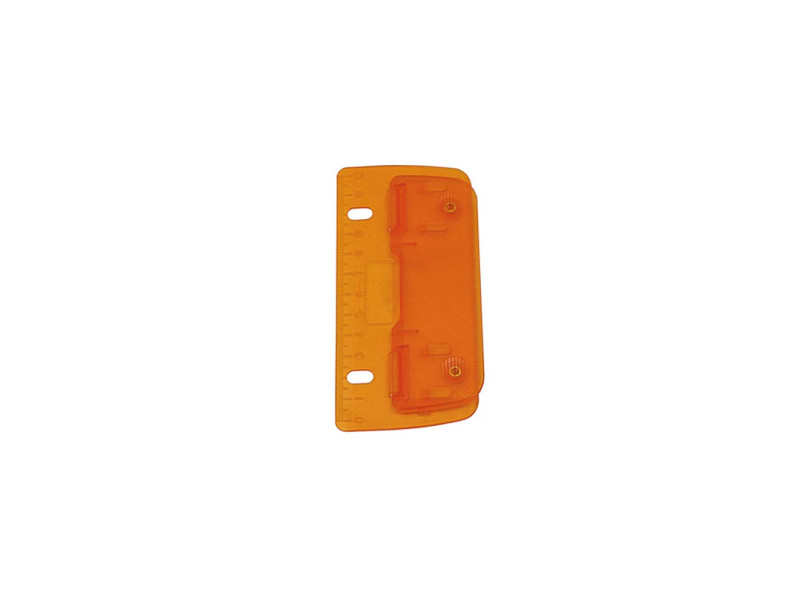 WEDO perforatrice de poche, capacité :3 feuilles, ICE orange