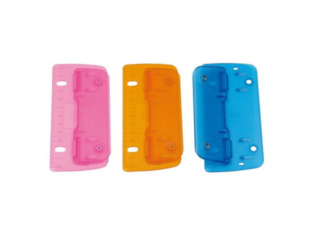 WEDO perforatrice de poche, capacité :3 feuilles, ICE orange