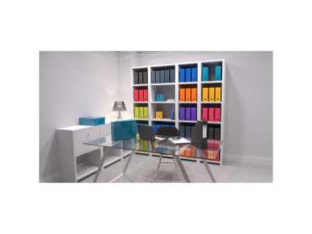ELBA Boîte transfert COLOR LIFE, en carton, bleu foncé