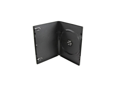 LogiLink Étui vide pour DVD, Jewel Case, pour 1 DVD, noir