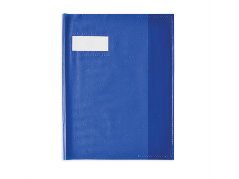 Oxford Protège-cahiers Styl SMS, 170 x 220 mm, bleu