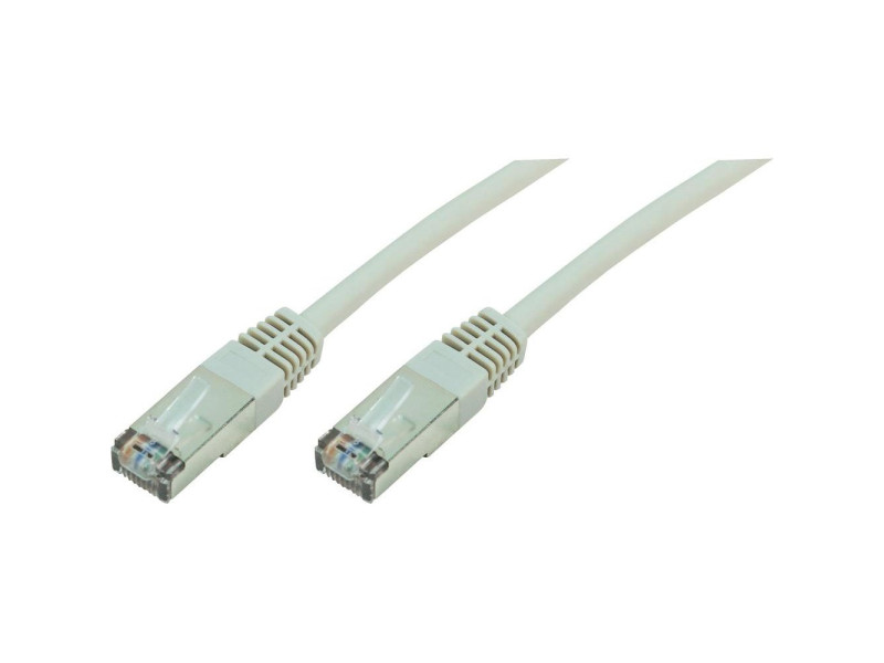 LogiLink Patchkabel, Kat. 5e, SF/UTP, 30,0 m, grau