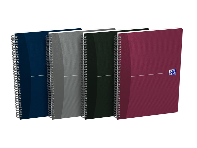 Oxford Carnet à spirale 'Essentials' B5 180 pages, pointillé