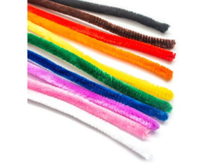 URSUS Fil-chenille (cure-pipe), couleurs assorties