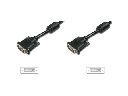 DIGITUS câble DVI-D 24+1, Premium, Dual Link, 5 m