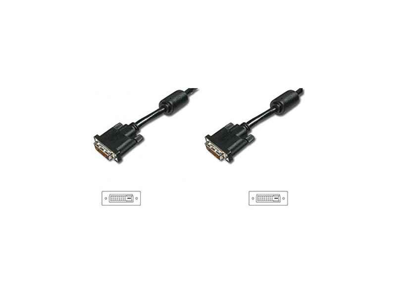 DIGITUS câble DVI-D 24+1, Premium, Dual Link, 5 m
