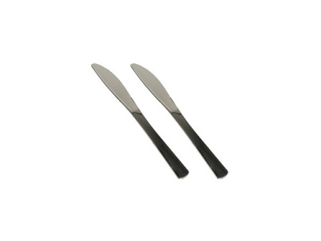 PAPSTAR Couteau en plastique, longueur: 200 mm, métallisé