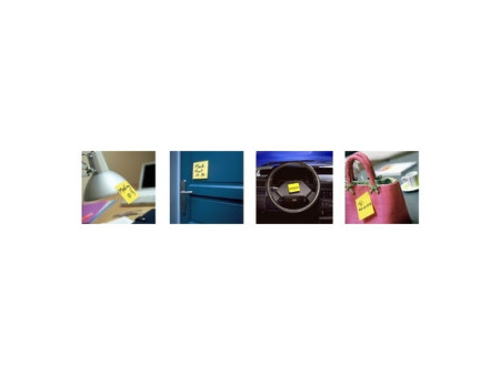 3M Post-it Super Sticky Notes adhésives, 76 x 76 mm, jaune