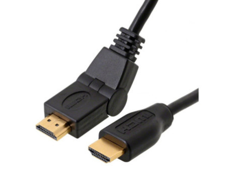 LogiLink câble HDMI 1.4 "Style", déroulable à 180 dégré
