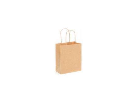 GLOREX Sachet cadeau, (L)150 x (H)180 mm, beige
