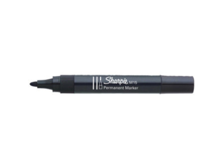 Sharpie M15 marqueur permanent, pointe ogive, étui de 4