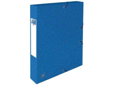 Oxford Boîte de classement Top File+, 40 mm, A4, bleu