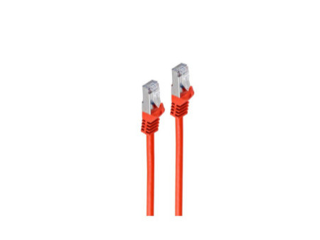 shiverpeaks BASIC-S Patchkabel, Kat. 7, S/FTP, rot, 5,00 m