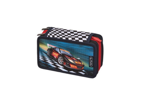 herlitz Trousse scolaire Triple Super Racer