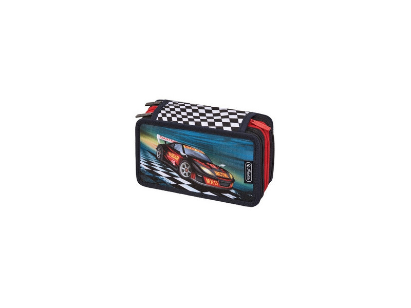herlitz Trousse scolaire Triple Super Racer