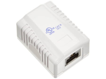 LogiLink Prise RJ45 Kat.6, 2014, blanc pur (RAL9010)