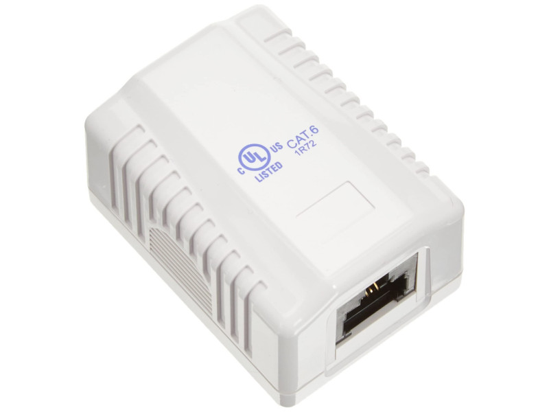 LogiLink Prise RJ45 Kat.6, 2014, blanc pur (RAL9010)
