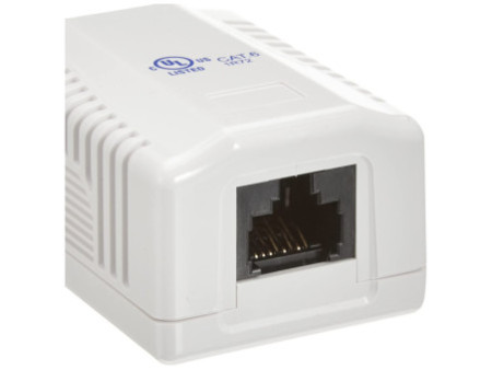 LogiLink Prise RJ45 Kat.6, 2014, blanc pur (RAL9010)