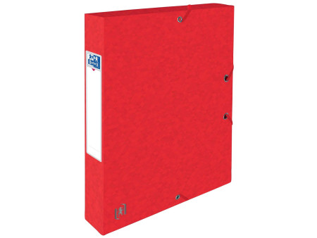 Oxford Boîte de classement Top File+, 40 mm, A4, rouge