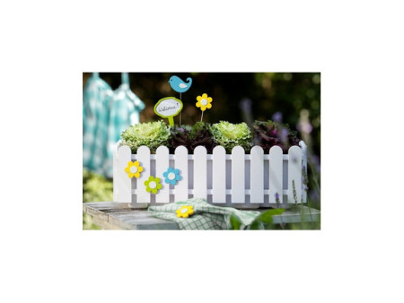 emsa Pancartes pour fleur LANDHAUS, blanc