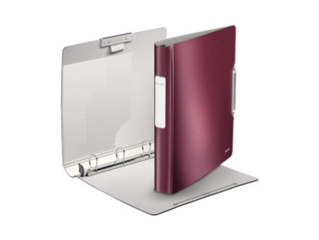LEITZ Classeur à anneaux Active Style SoftClick, A4 rouge